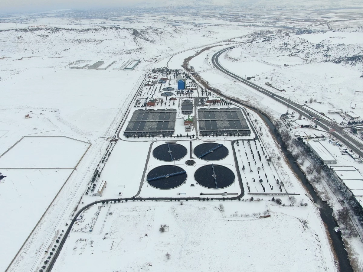 Kayseri\'deki Biyolojik Atık Su Arıtma Tesisi\'nde 5 Milyon Kilovatsaat Elektrik Üretildi