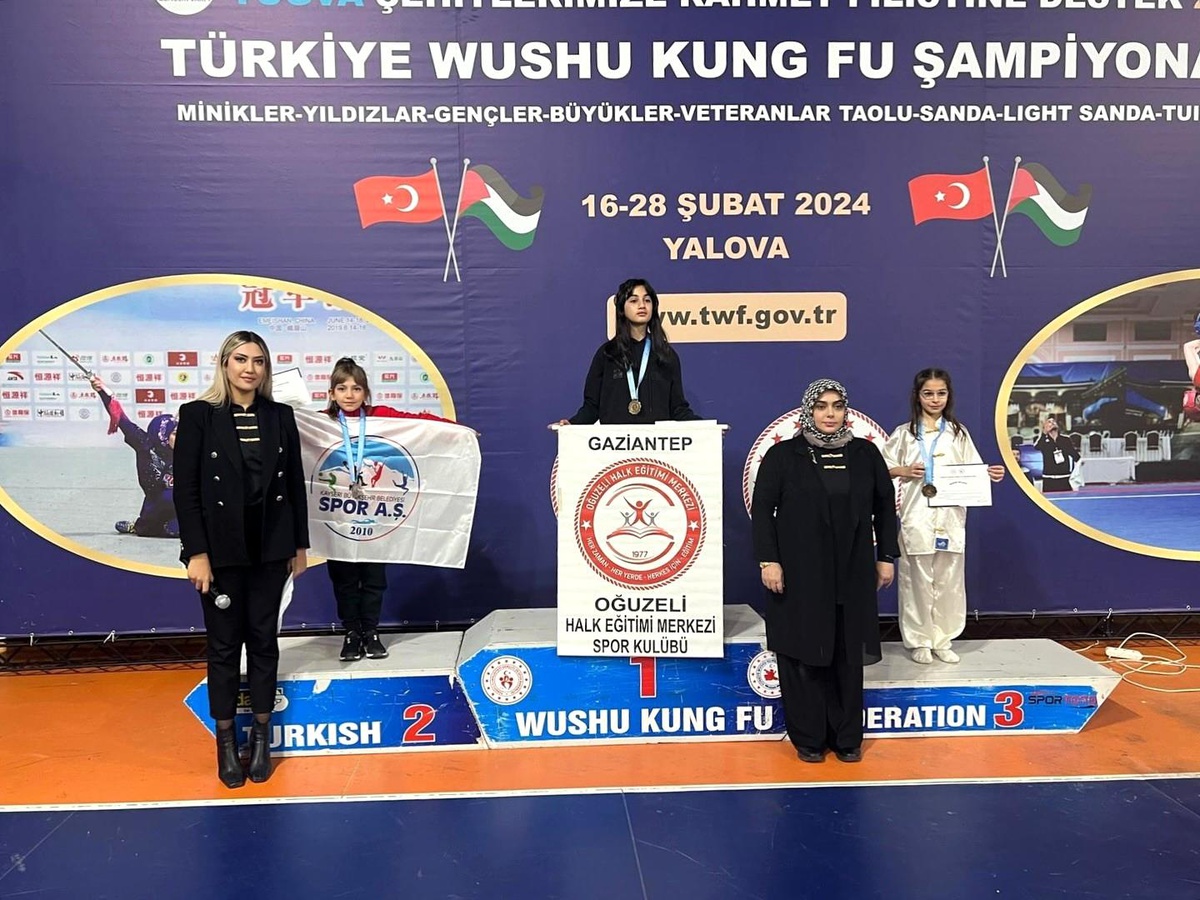 Kayseri Büyükşehir Belediyesi Spor A.Ş. Sporcusu Mira Özaktı Türkiye İkincisi Oldu