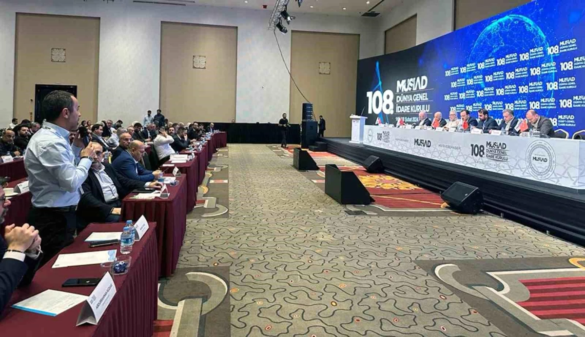 MÜSİAD Antalya\'da 108. Genel İdare Kurulu Toplantısı Gerçekleştirildi