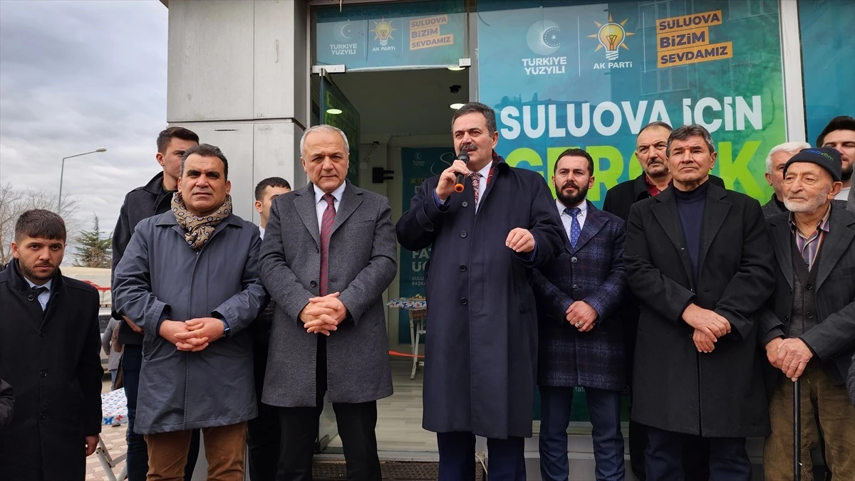 Suluova\'da AK Parti Seçim Koordinasyon Merkezi Açıldı