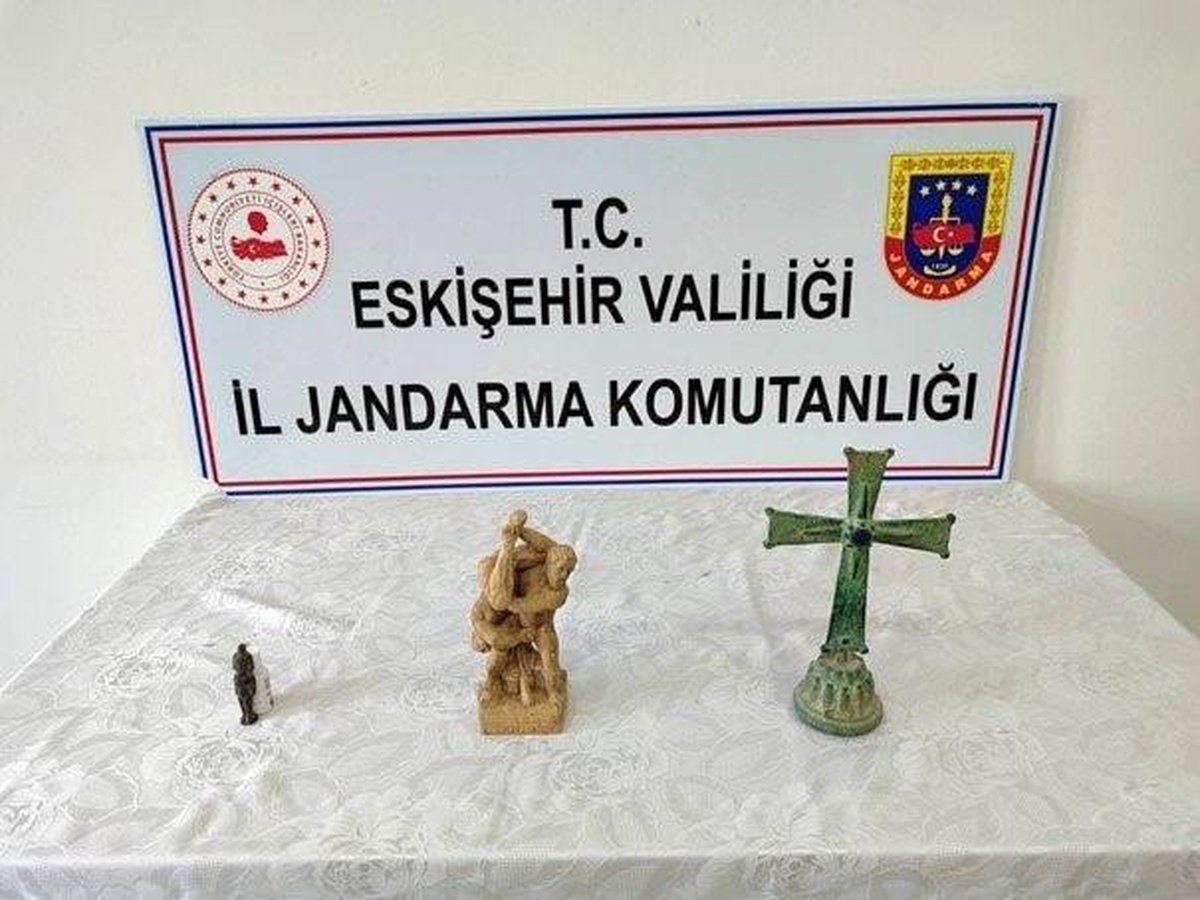 Eskişehir\'de Tarih Eseri Kaçakçısı Yakalandı