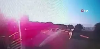 Taziye dönüşü motosiklet kazasında can verdi, son anları kamerada