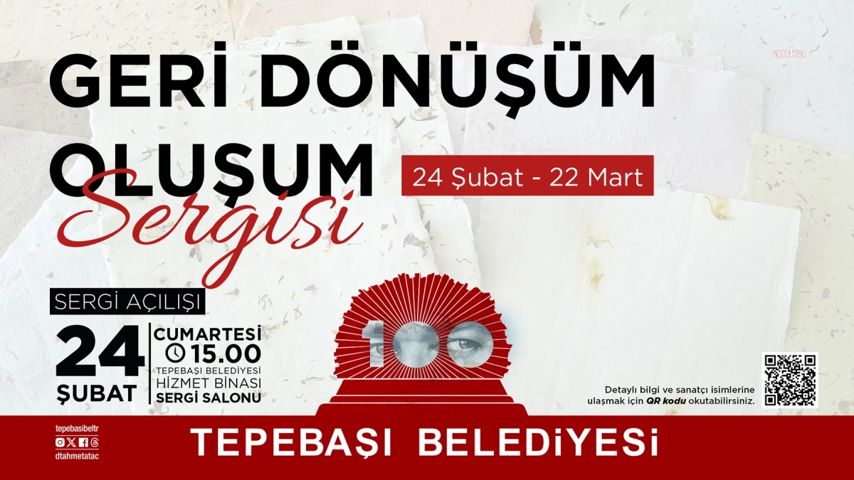 Tepebaşı Belediyesi \'Geri Dönüşüm Oluşum\' Sergisi Eskişehir\'de Açıldı