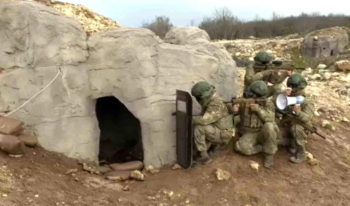 Kırklareli Vize'de Komando Eğitimi Gerçekleştirildi