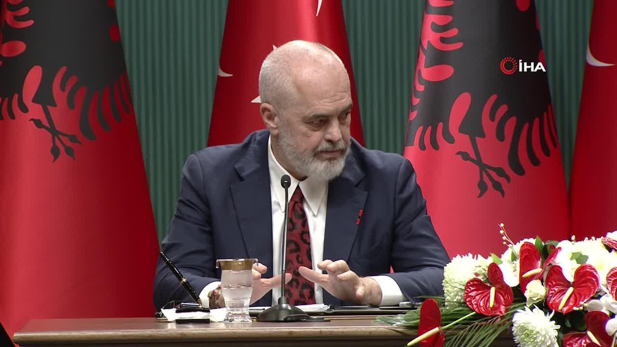 Türkiye-Arnavutluk Yüksek Düzeyli İşbirliği Konseyi Birinci Toplantısı ve İmza Töreni Gerçekleştirildi