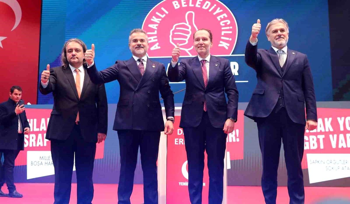Yeniden Refah Partisi Genel Başkanı Fatih Erbakan: Seçimi kazanmak için adaylarımızı çıkardık