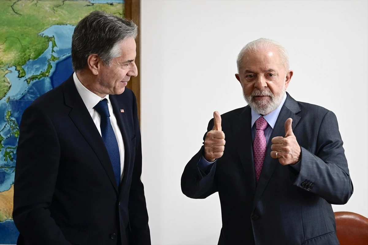 ABD Dışişleri Bakanı Blinken, Brezilya Devlet Başkanı Lula da Silva ile Görüştü