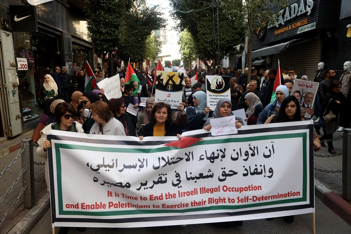İşgal altındaki Batı Şeria\'da İsrail saldırıları protesto edildi
