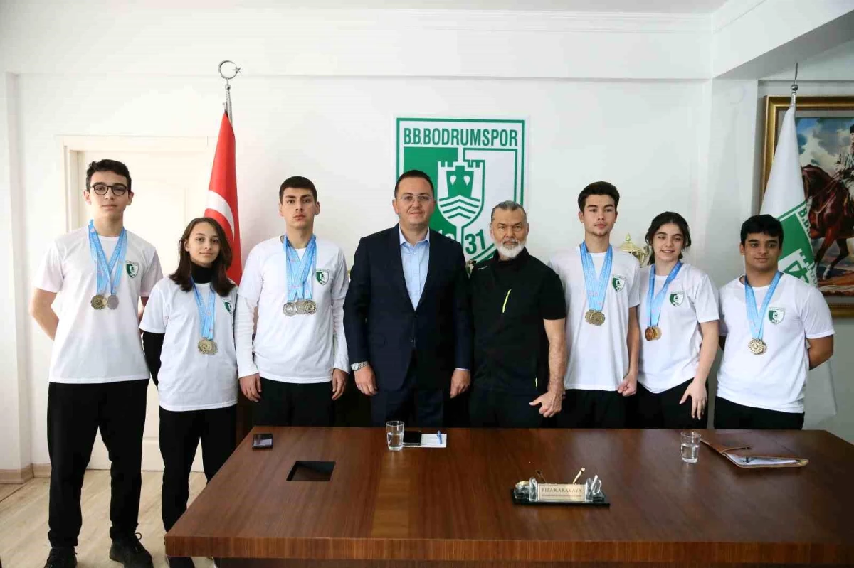 Bodrumsporlu Milli Sporcular Türkiye Wushu Kung Fu Şampiyonasında 14 Madalya Kazandı