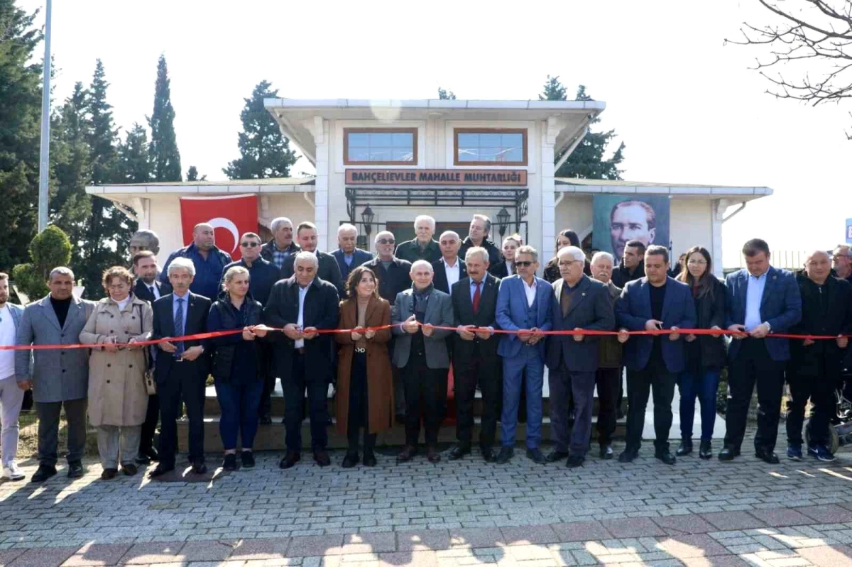 Büyükçekmece Bahçelievler Muhtarlık Binası Açıldı