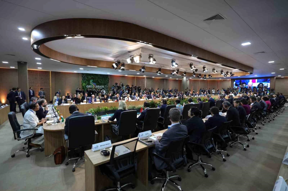 Dışişleri Bakanı Hakan Fidan, G20 Dışişleri Bakanları Toplantısı\'nda konuştu