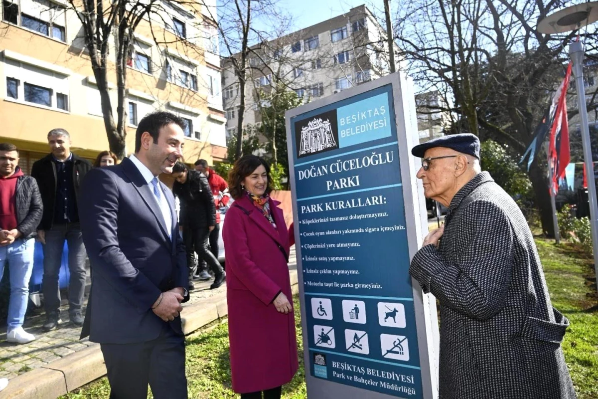 Beşiktaş Belediyesi, Doğan Cüceloğlu\'nun adını çocuk parkına verdi