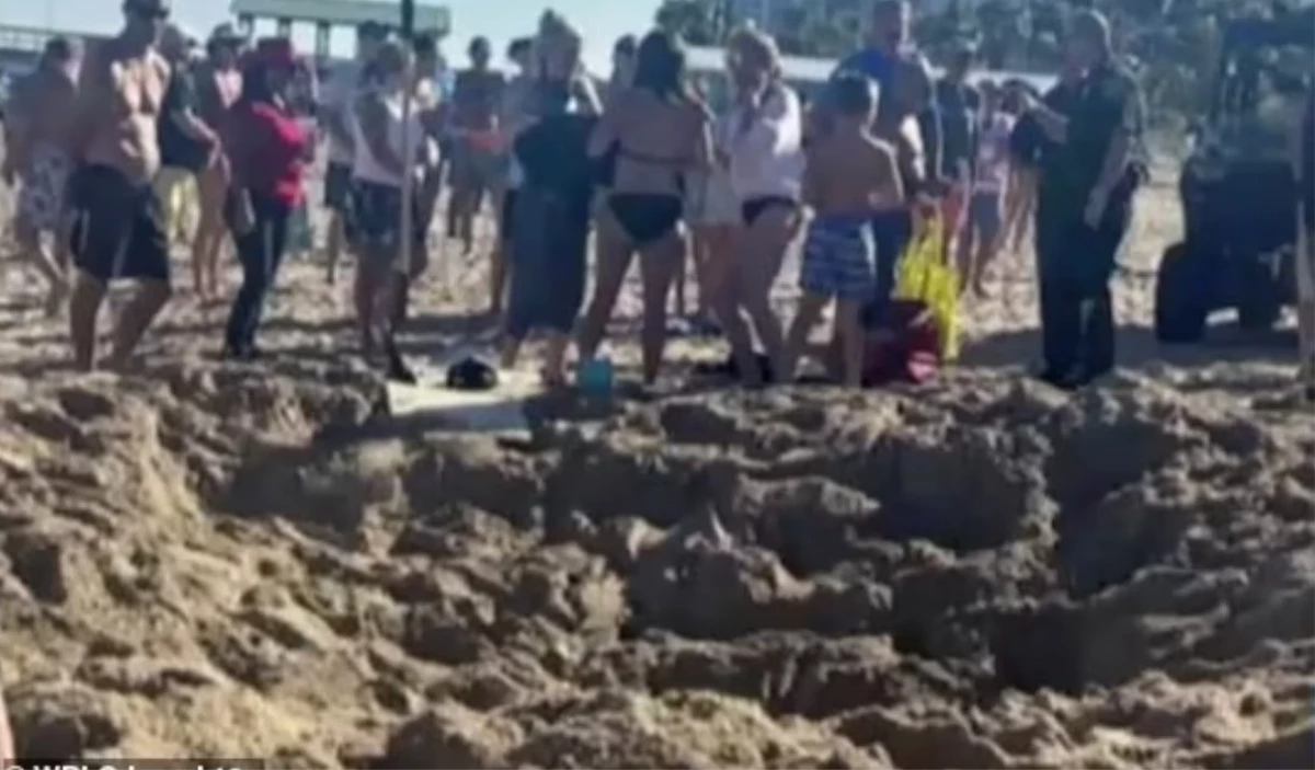 Florida\'da çukur kazarken çöken kum yığını 5 yaşındaki kızın hayatına mal oldu