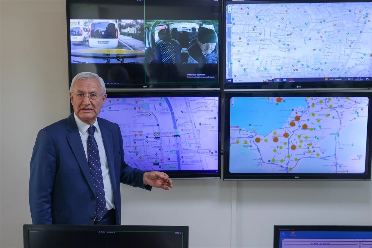 İzmir\'deki taksilere takip sistemi kurulacak