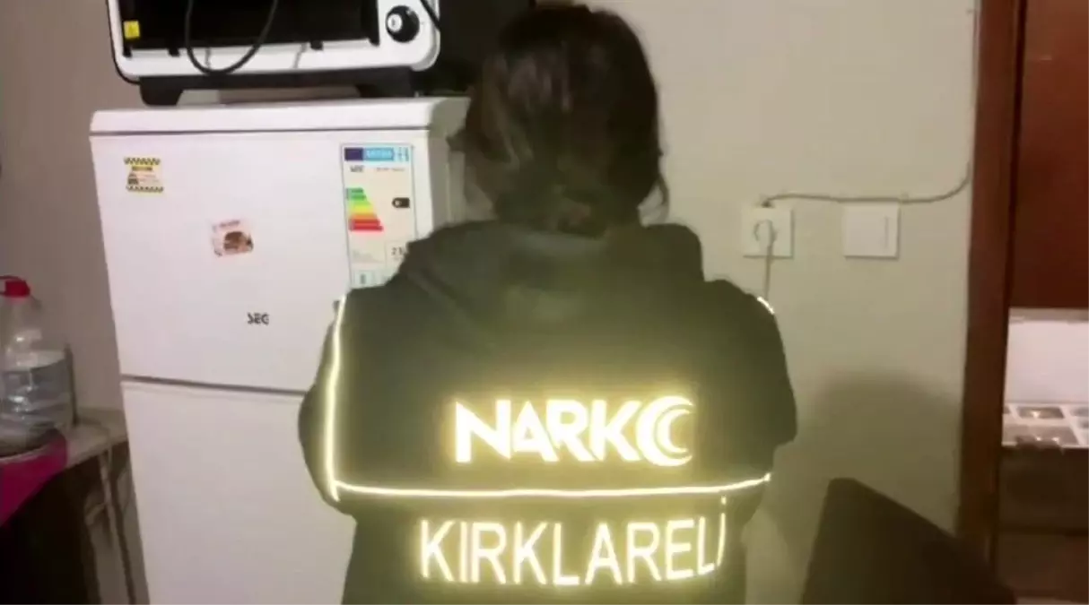 Kırklareli'nde uyuşturucu operasyonunda 15 şüpheli gözaltına alındı