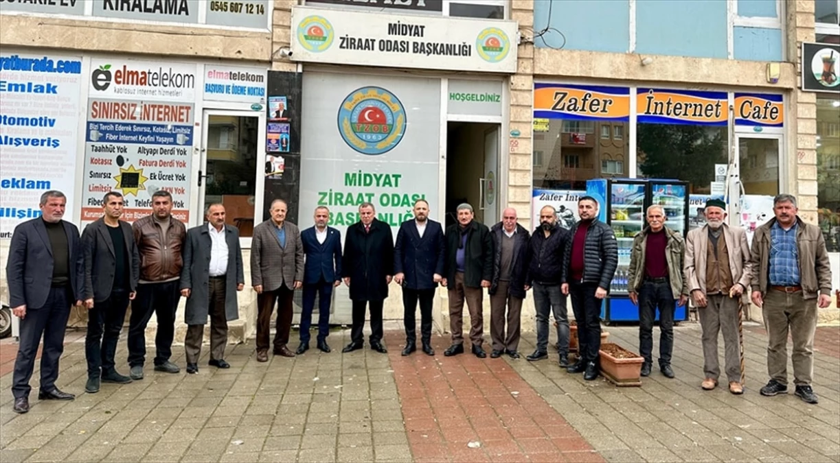 Midyat Belediye Başkanı Veysi Şahin, seçim çalışmaları kapsamında kurum ve sivil toplum kuruluşlarını ziyaret etti
