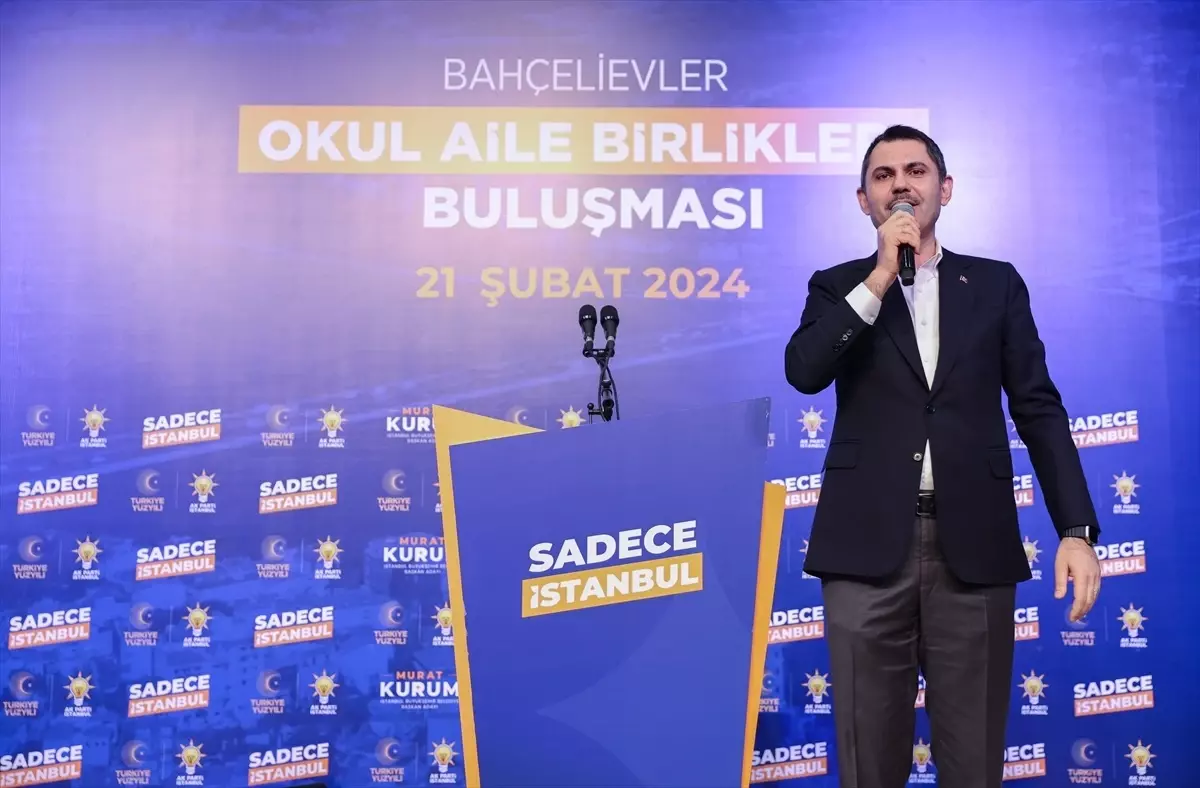 Murat Kurum: İstanbul\'da Öğrenci ve Öğretmenlerin İhtiyacı Kalmayacak