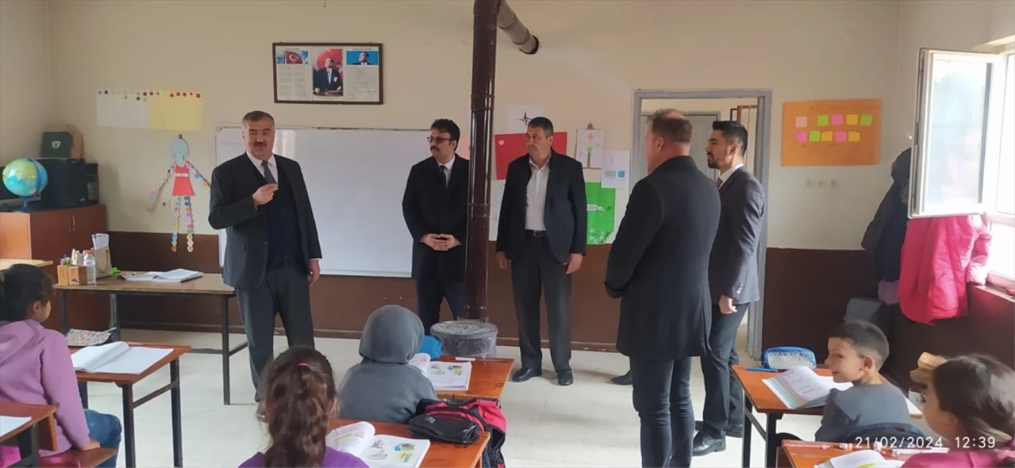 Adana İl Milli Eğitim Müdürü Aladağ\'da incelemelerde bulundu