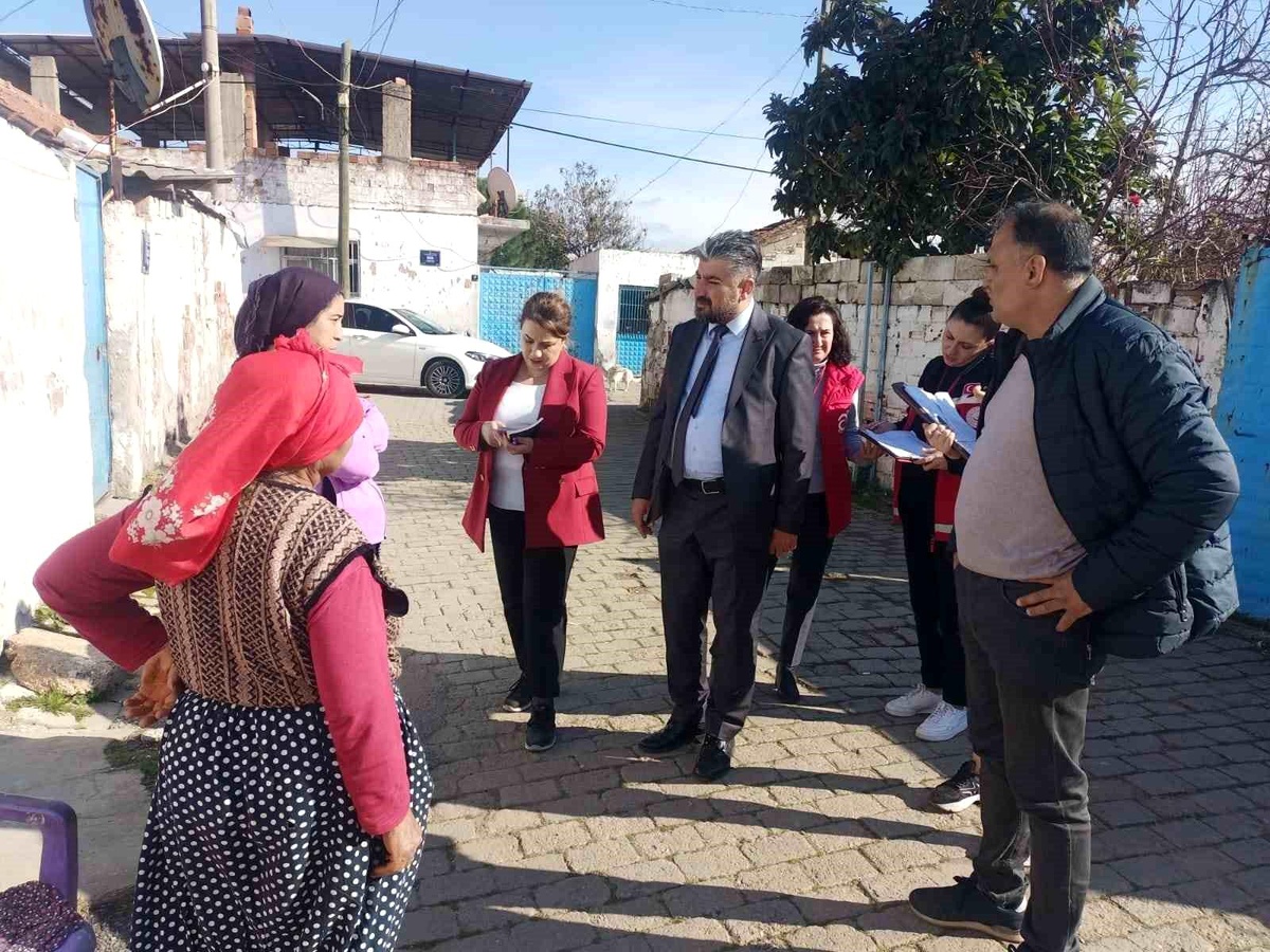 Aydın\'da toplumsal hayatta güçlük çeken birey ve ailelerin tespiti ve ihtiyaçlarının belirlenmesi için saha çalışmaları sürüyor