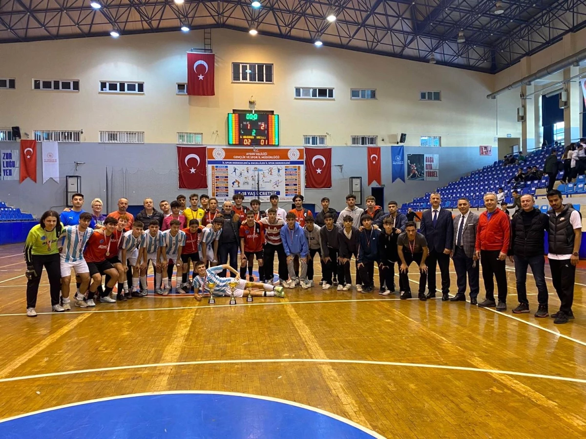 Aydın\'da Okul Sporları Futsal Müsabakaları Sonuçlandı