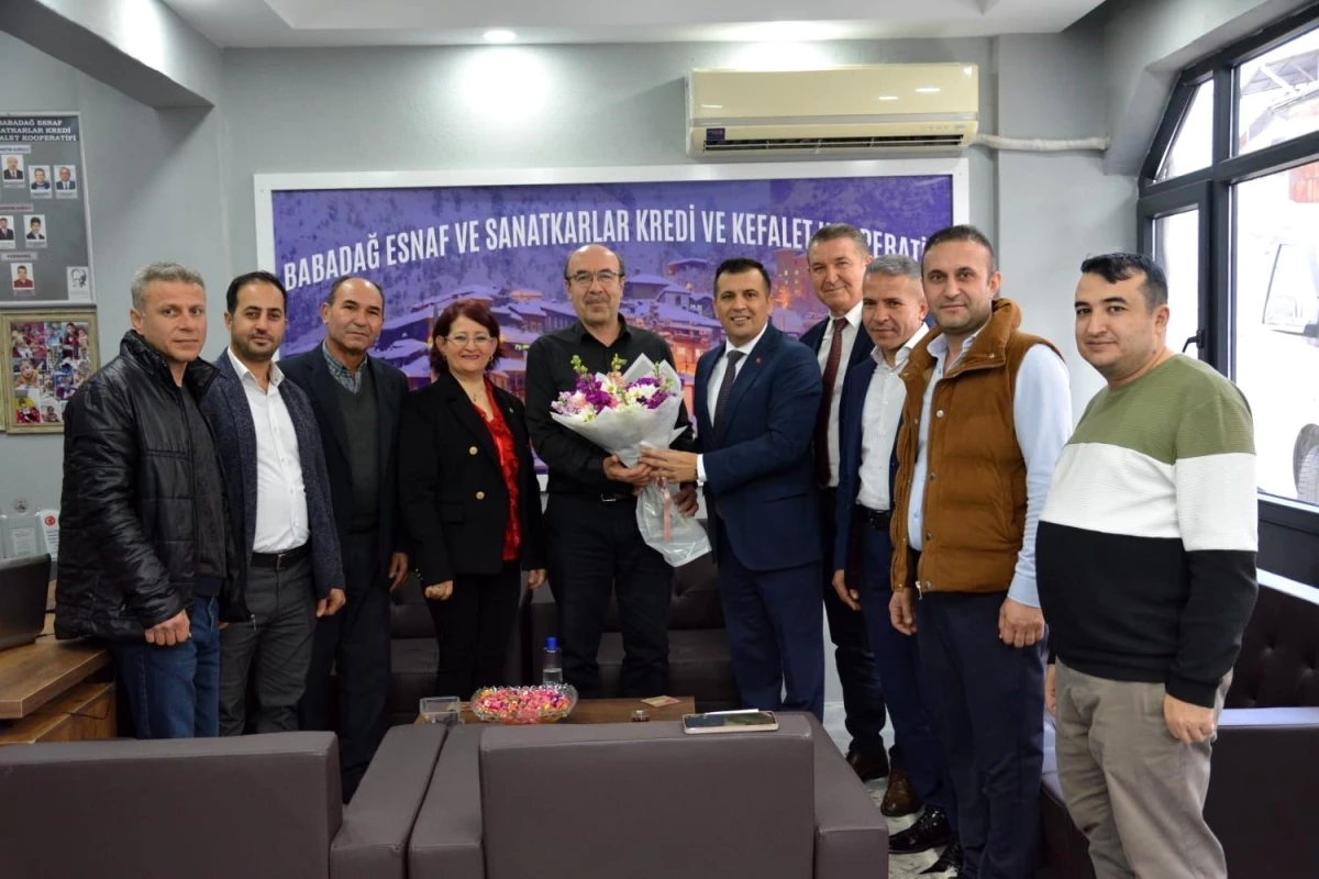 Babadağ Belediye Başkanı Ali Atlı, Esnaf Ziyaretinde Yeni Hizmet Binasını Ziyaret Etti