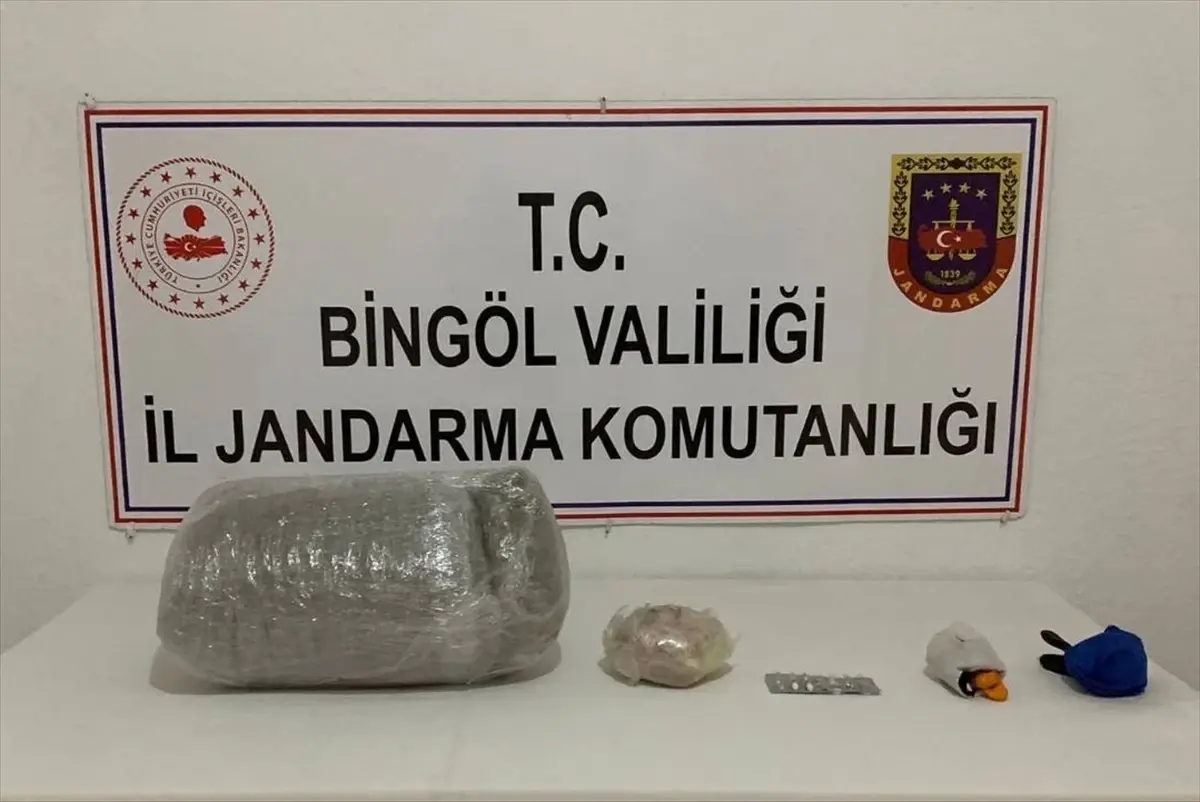 Bingöl\'de 2 Kilo 600 Gram Esrar Ele Geçirildi