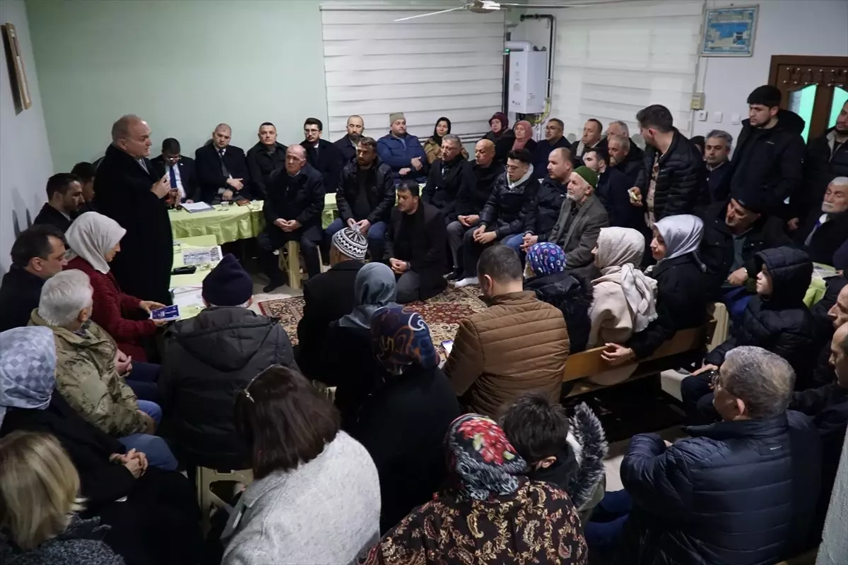 Faruk Özlü, Düzce'de mahalle ziyaretlerine devam ediyor