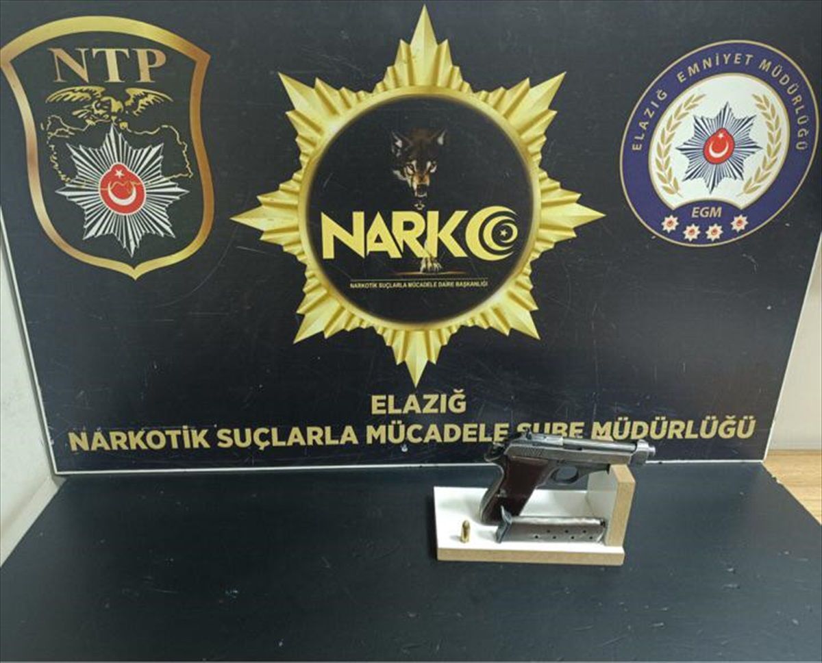 Elazığ\'da düzenlenen uyuşturucu operasyonunda 7 zanlıdan 1\'i tutuklandı