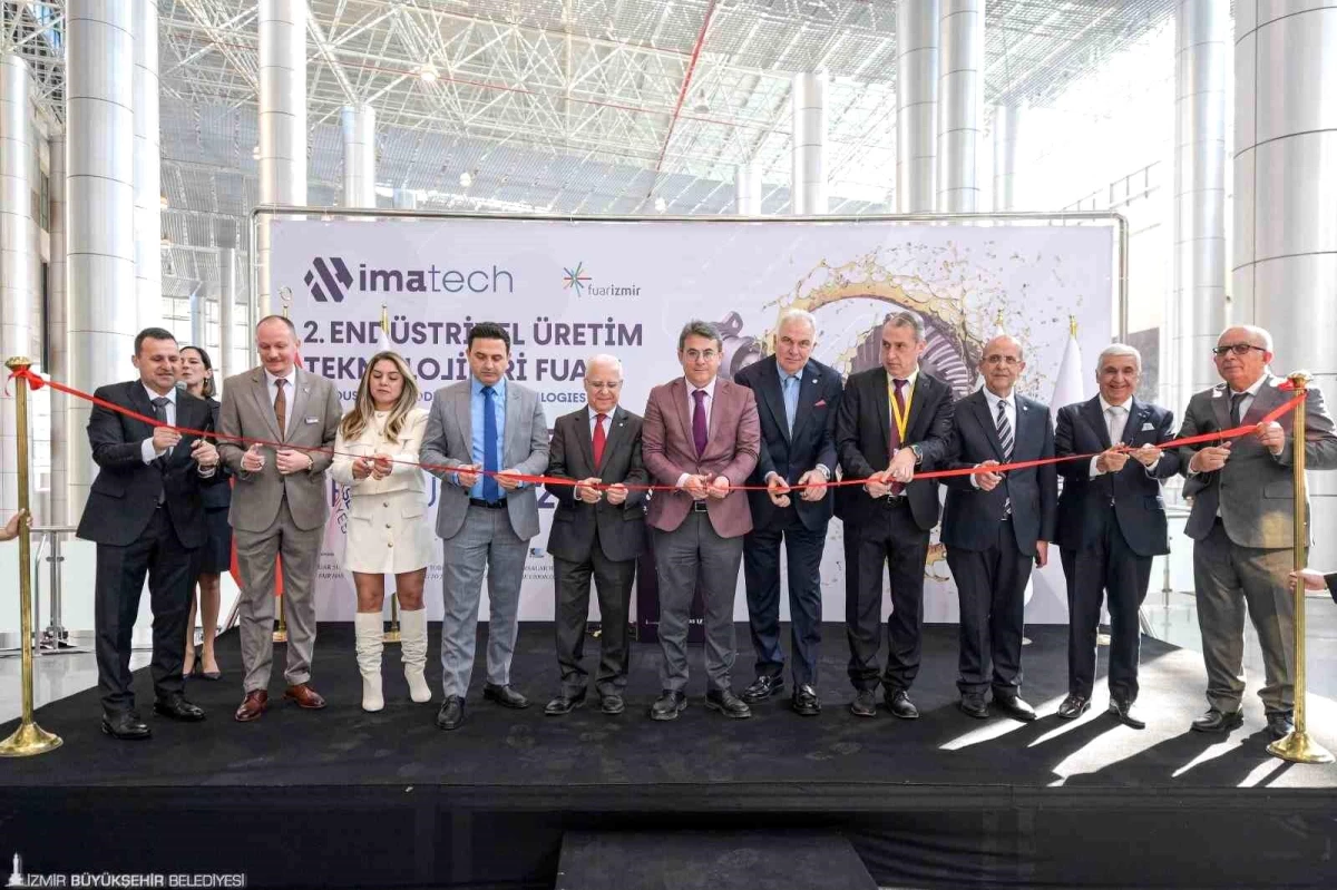 IMATECH-Endüstriyel Üretim Teknolojileri Fuarı İzmir\'de Kapılarını Açtı