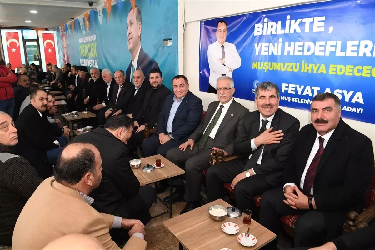 Muş\'ta AK Parti Seçim Koordinasyon Merkezi Açıldı