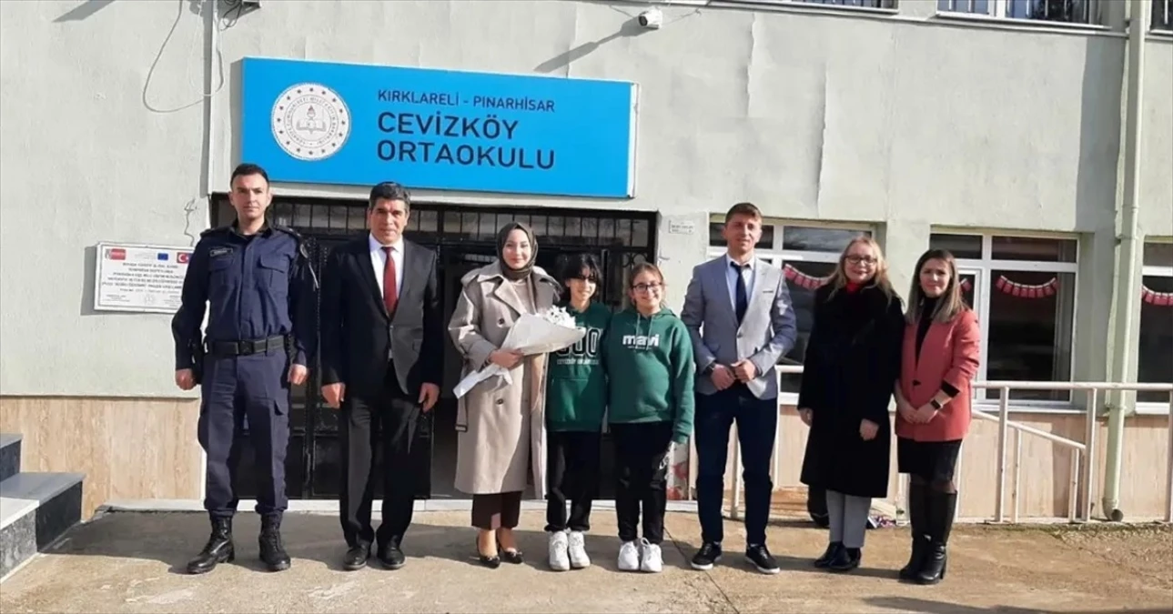 Pınarhisar Kaymakamı okul ziyaretlerine devam ediyor