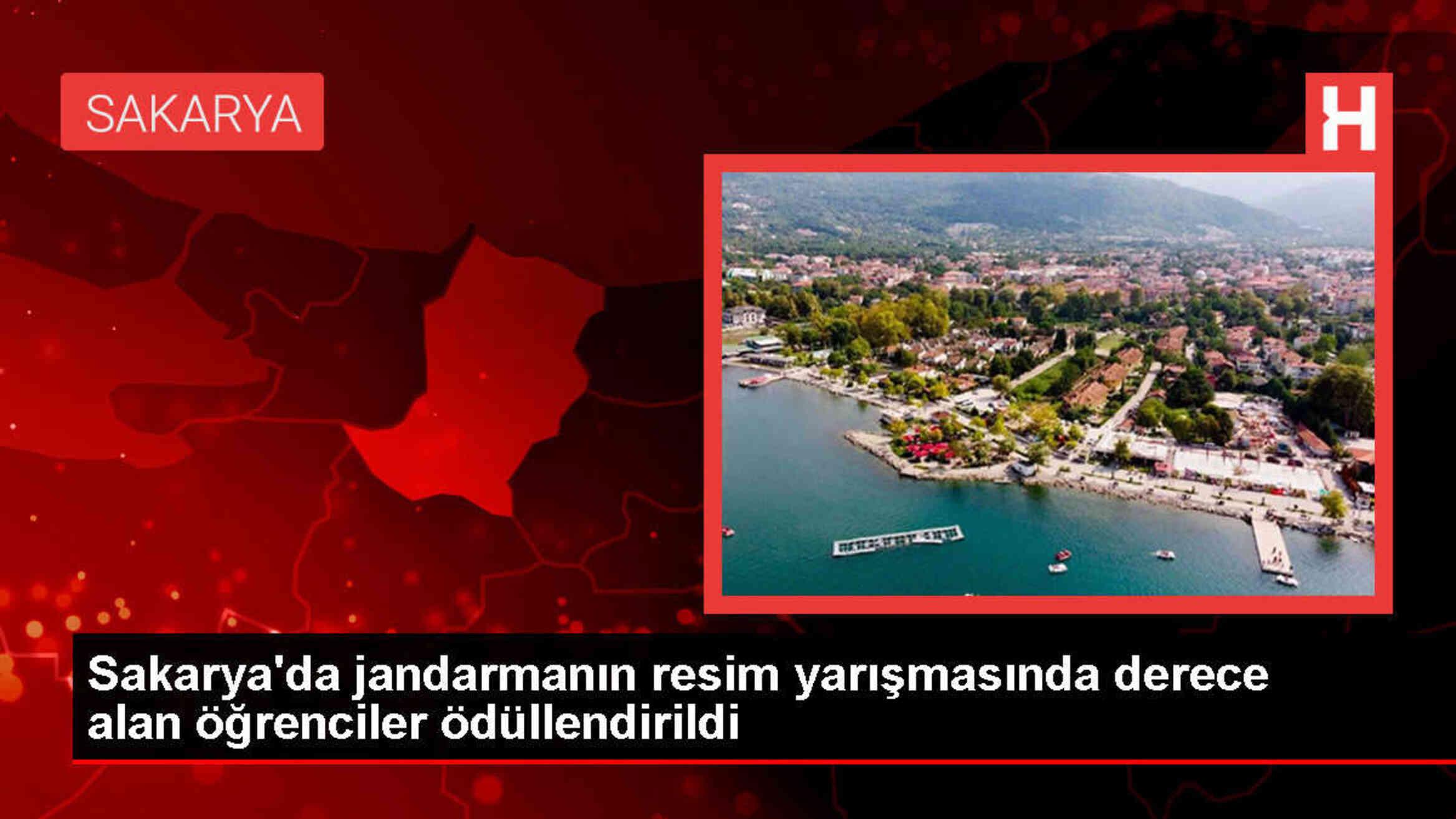 Sakaryalı öğrencilere resim yarışması ödülleri verildi