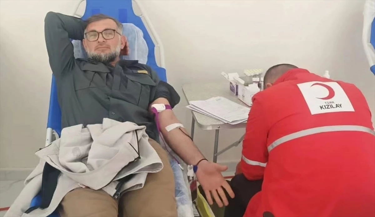 Amasya İl Müftülüğü\'nden Kızılay Kan Bağışı Kampanyasına Destek