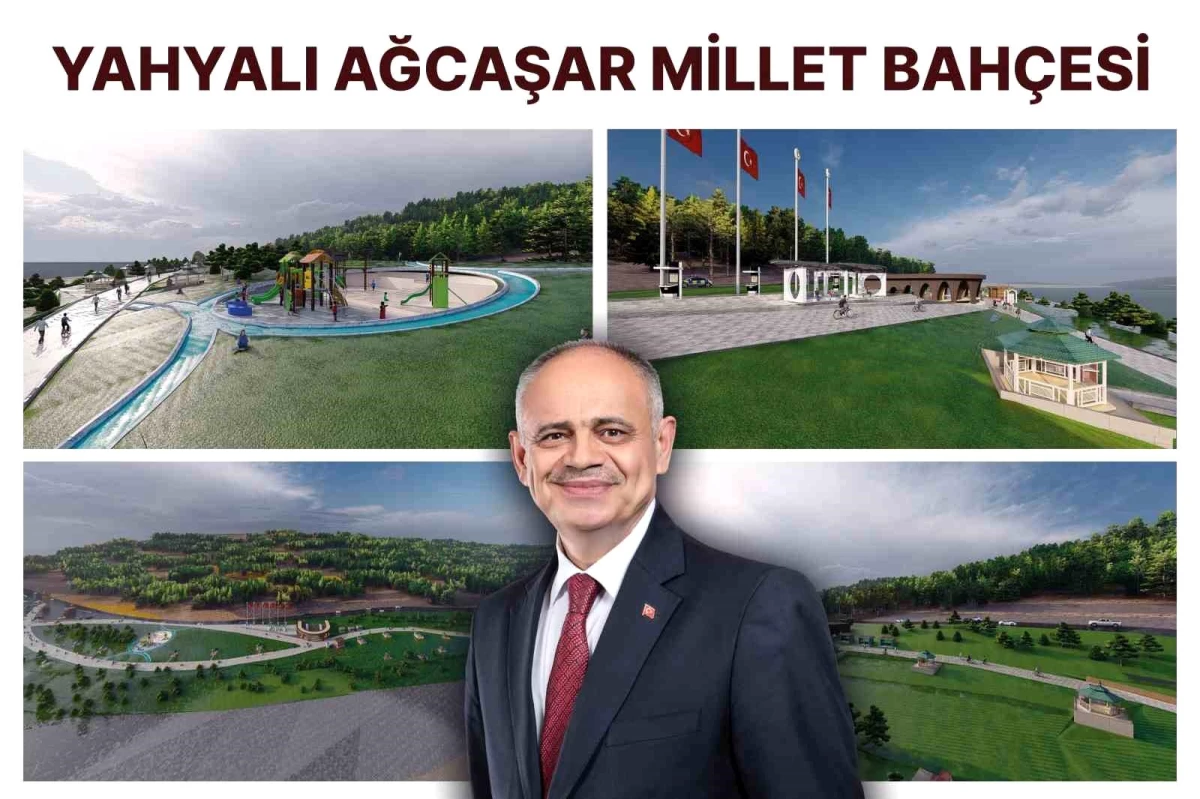 Yahyalı Belediyesi Ağcaşar Millet Bahçesi Projesini Açıkladı