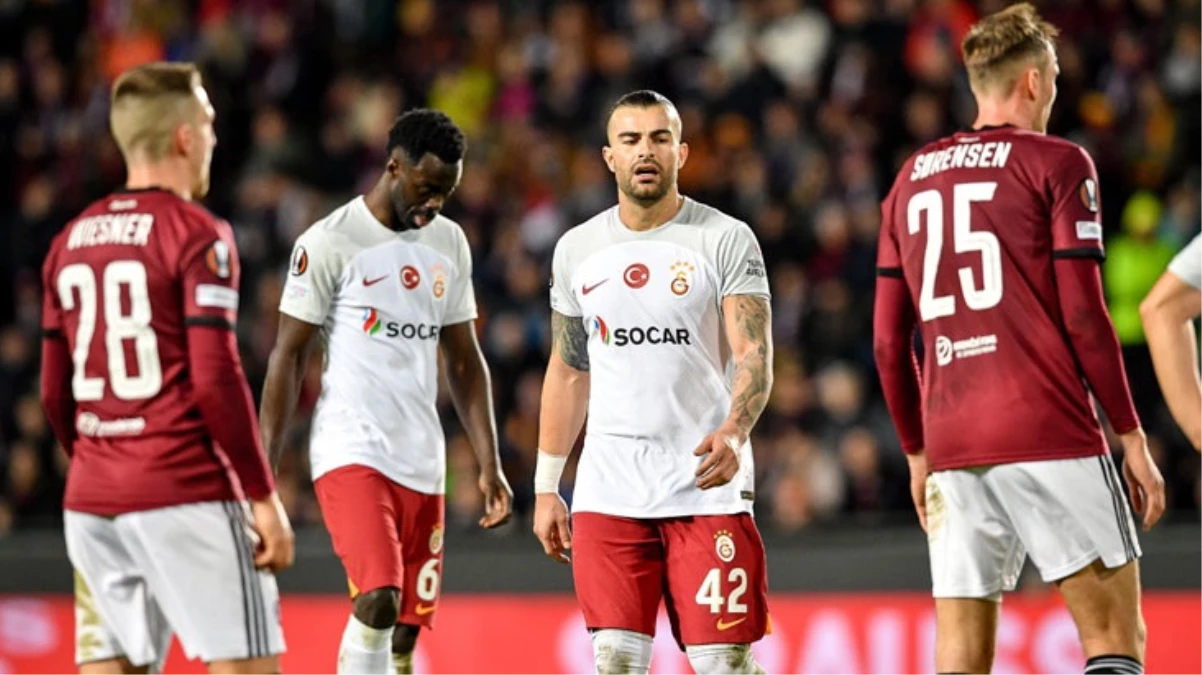 Galatasaray, Sparta Prag\'a 4-1 mağlup olarak Avrupa\'ya veda etti
