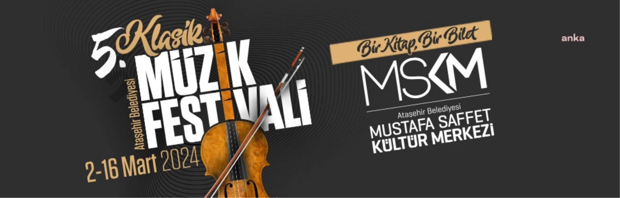 Ataşehir Belediyesi 5. Klasik Müzik Festivali Başlıyor