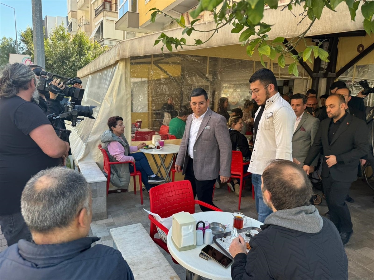 Hakan Tütüncü, Antalya\'da esnafları ziyaret etti