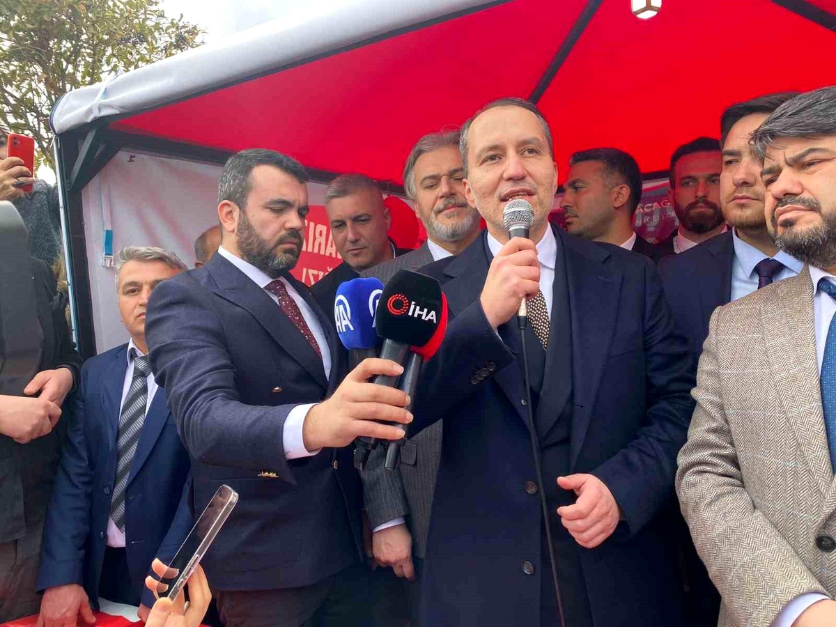 Yeniden Refah Partisi Genel Başkanı Fatih Erbakan: \'Yeniden Refah Partimiz 31 Mart seçimlerinin yıldızı olacak\'