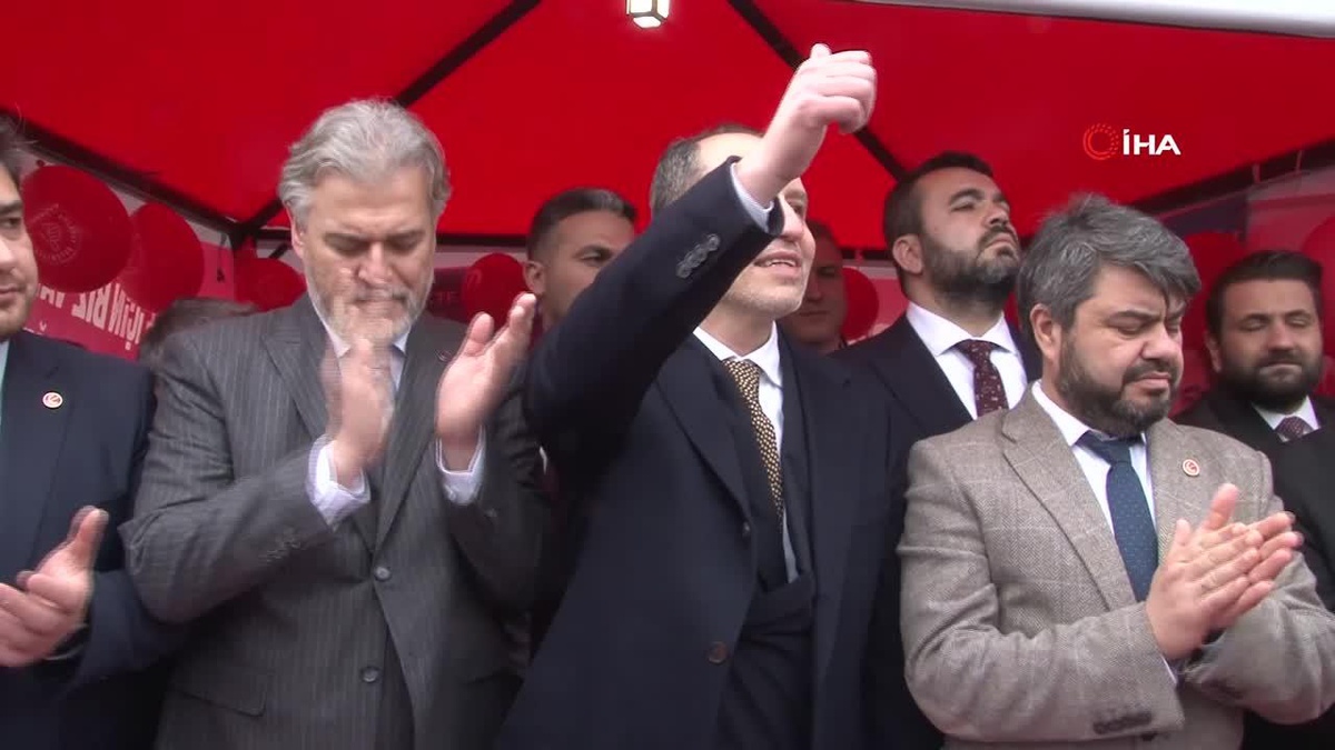 Fatih Erbakan: Partimiz 31 Mart seçimlerinin yıldızı olacak