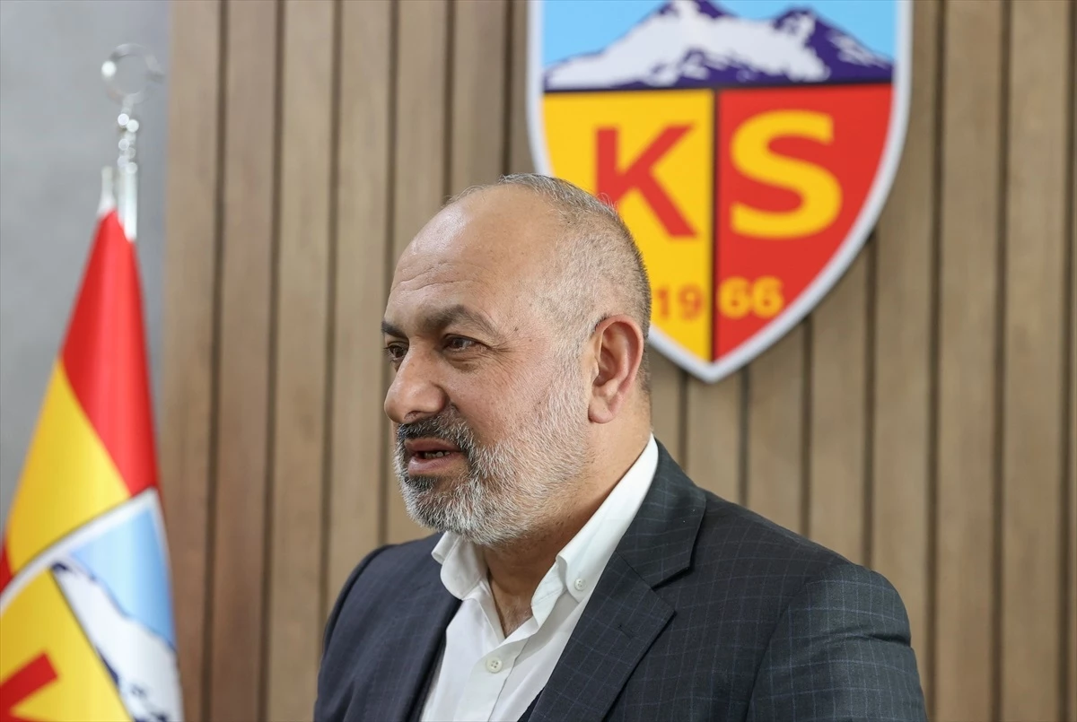 Kayserispor Başkanı Ali Çamlı: Hakem eleştirileri yapıcı olmalı