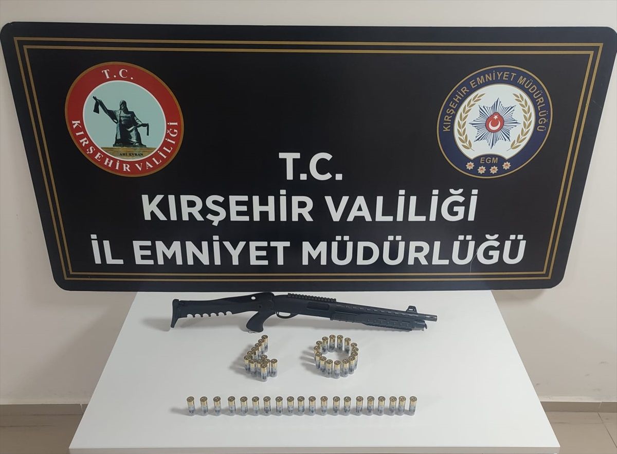 Kırşehir\'de pompalı tüfekle ateş açan şüpheli tutuklandı