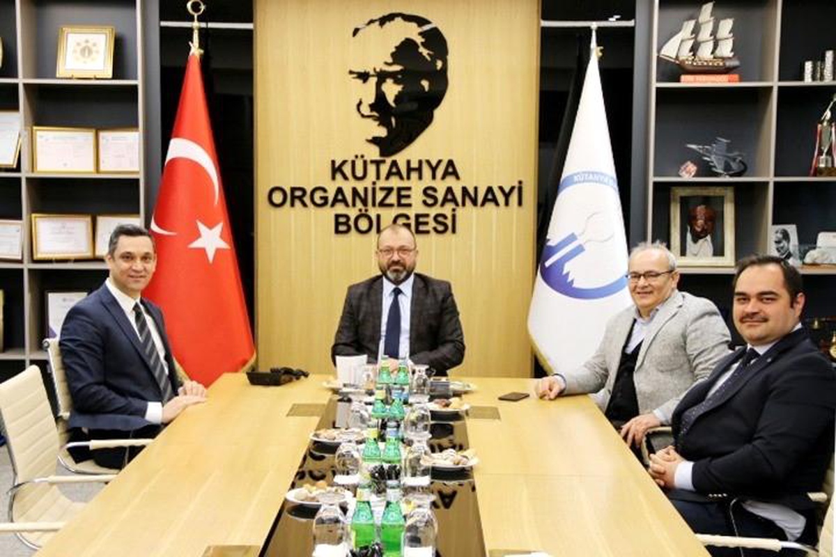 Kütahya Organize Sanayi Bölgesi ve İl Tarım ve Orman Müdürlüğü işbirliği görüşmeleri yapıldı