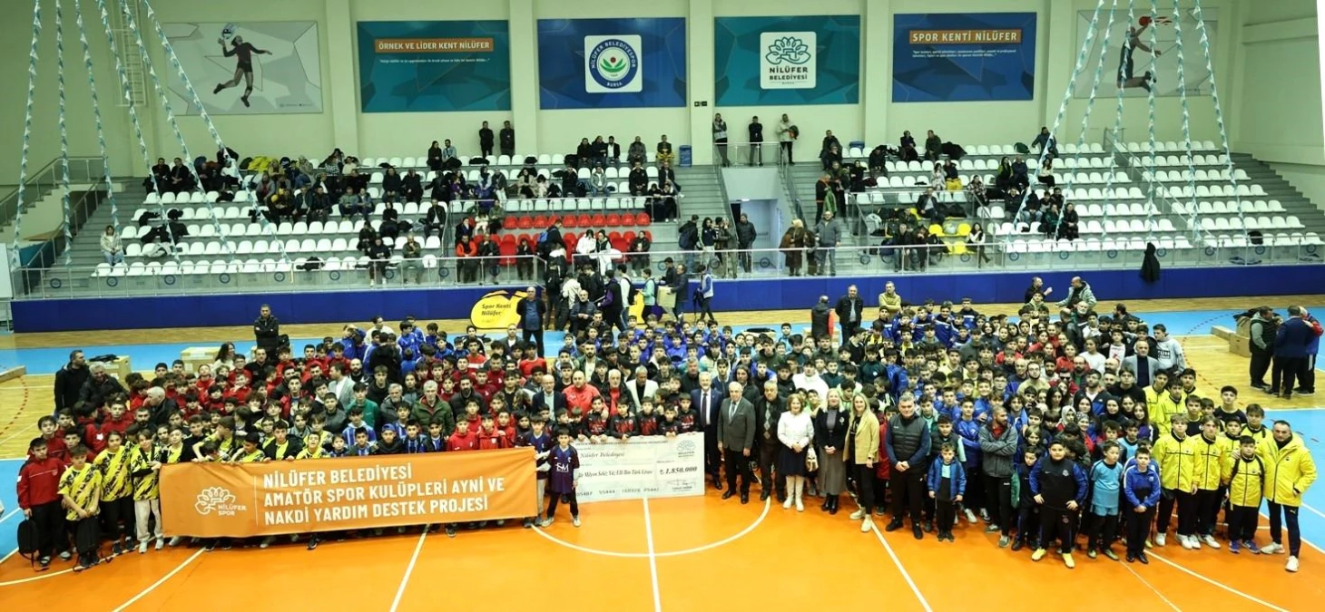 Nilüfer Belediyesi Amatör Spor Kulüplerine Destek Sağladı
