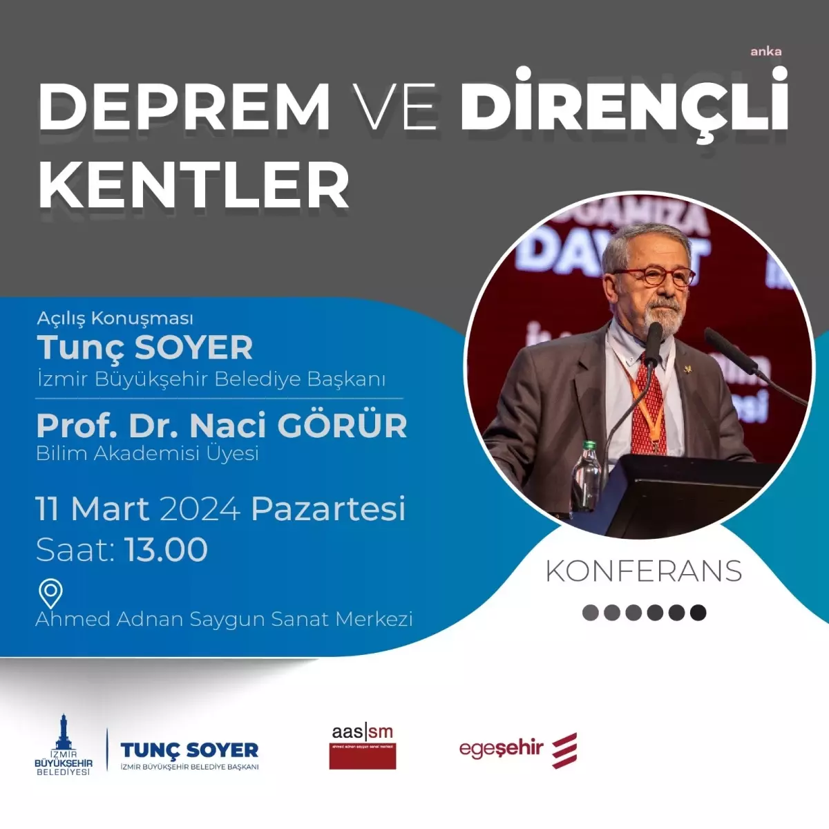 İzmir Büyükşehir Belediyesi Deprem ve Dirençli Kentler Konferansı Düzenliyor