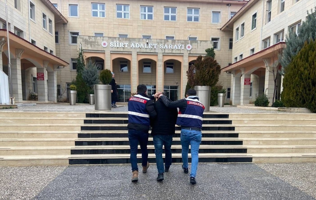 Siirt\'te 18 yıl 9 ay hapis cezası bulunan firari hükümlü yakalandı