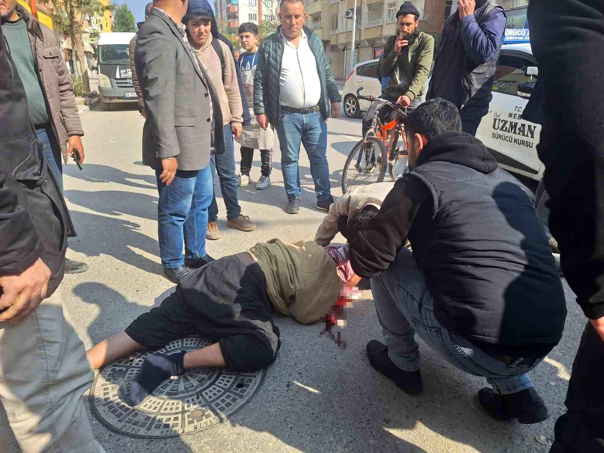 Şanlıurfa\'da sürücü adayının çarptığı 70 yaşındaki yaya yaralandı