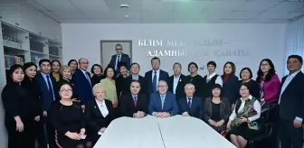TOGÜ Öğretim Üyesi Kazakistan'da Eğitim Araştırmaları Merkezi Açılışına Katıldı
