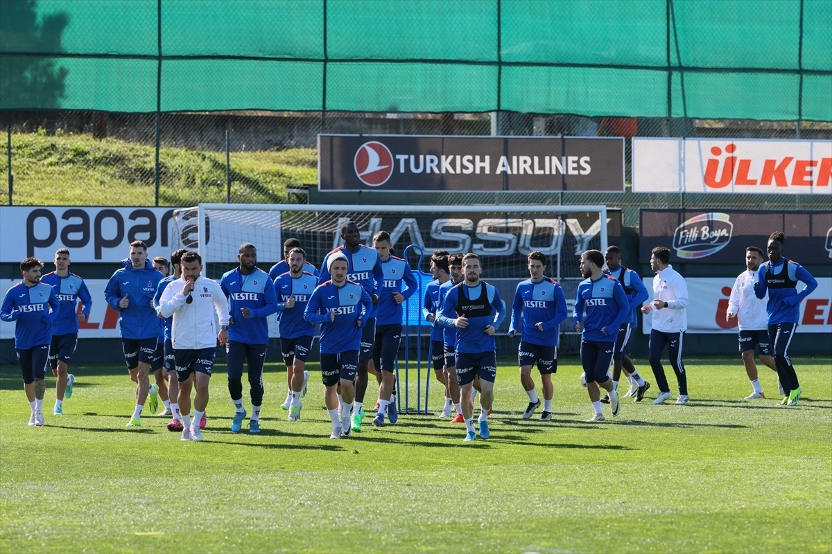 Trabzonspor, Yukatel Adana Demirspor maçı için hazırlıklarını sürdürdü