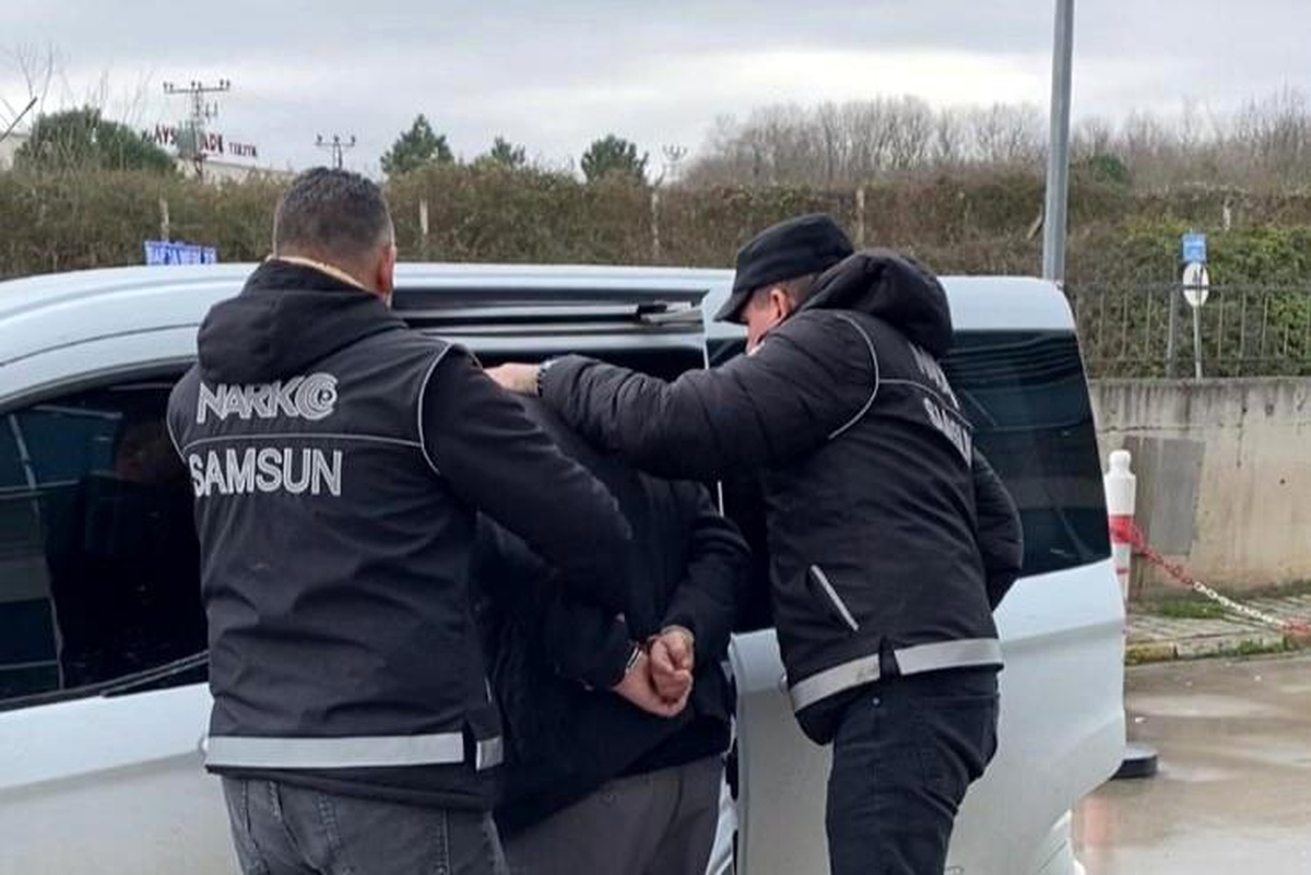 Bafra\'da uyuşturucuyla yakalanan şahıs tutuklandı