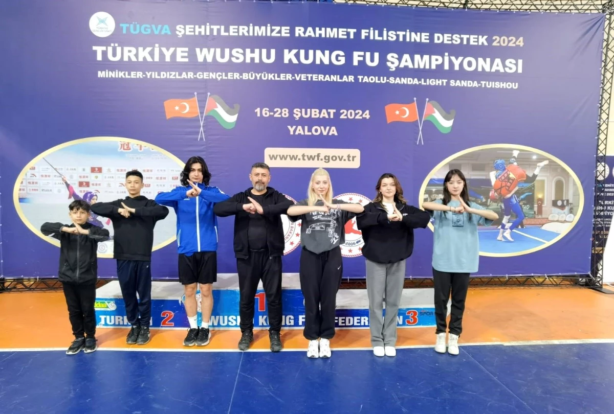 Yunusemre Belediyespor Wushu Takımı 6 Madalya Kazandı
